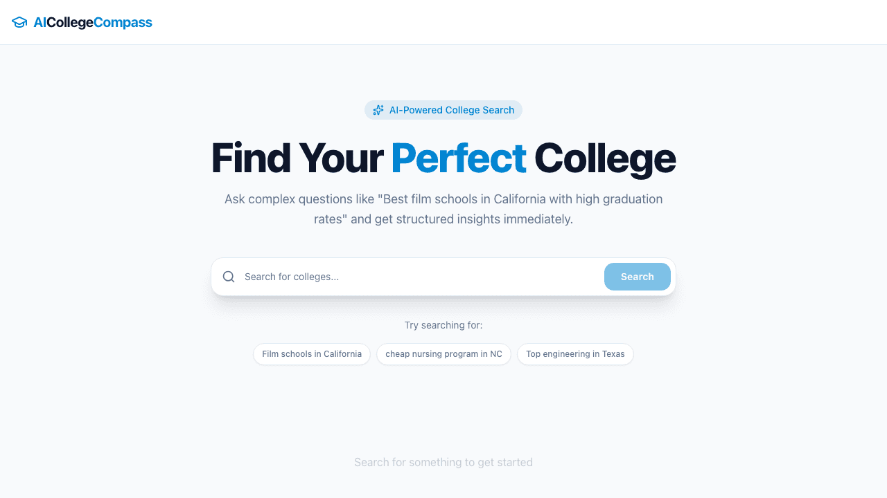 AI College Compass