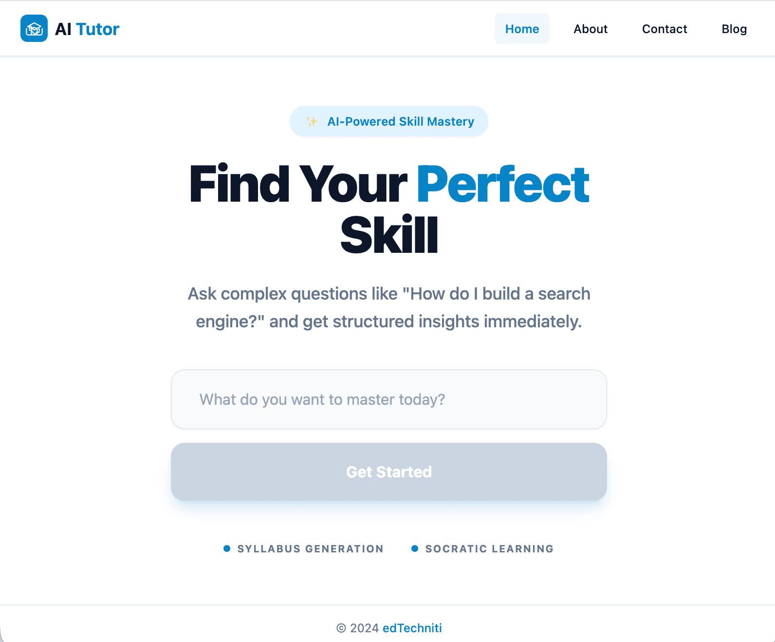 AI Tutor